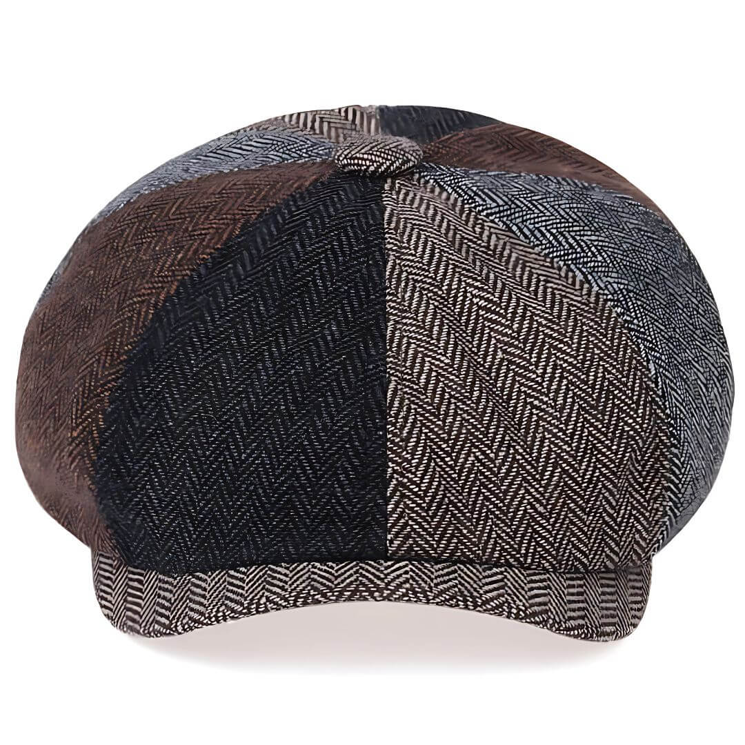 Patchwork Ballonmuts van een wolmix — GUESSING