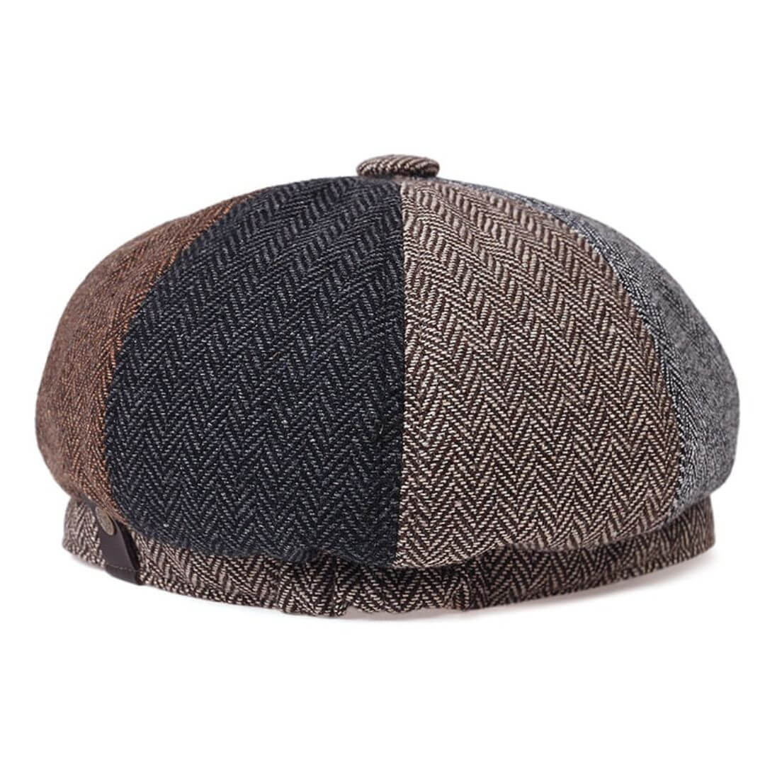 Patchwork Ballonmuts van een wolmix — GUESSING