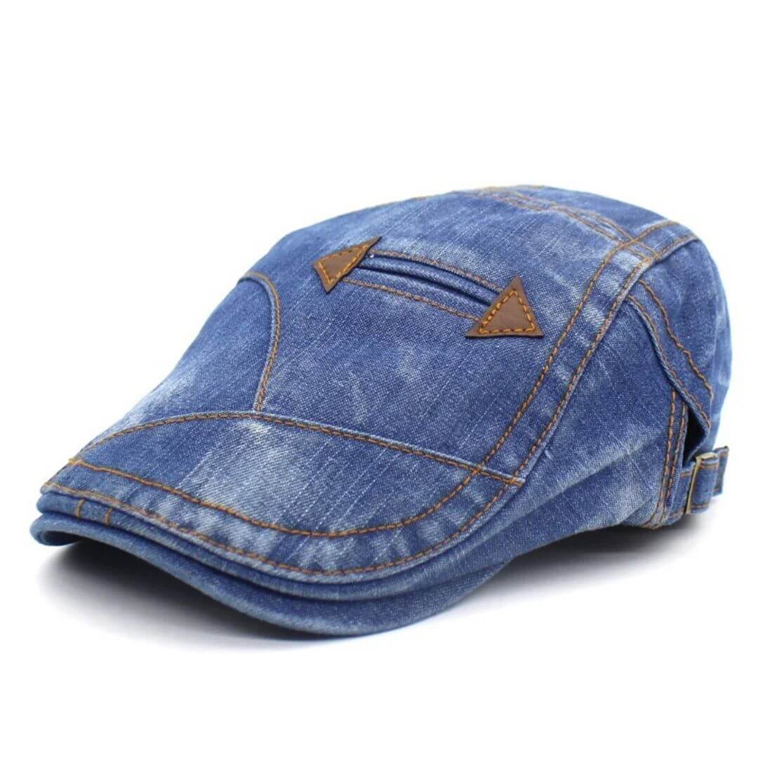 Schiebermütze van Denim — WOLFSBERG