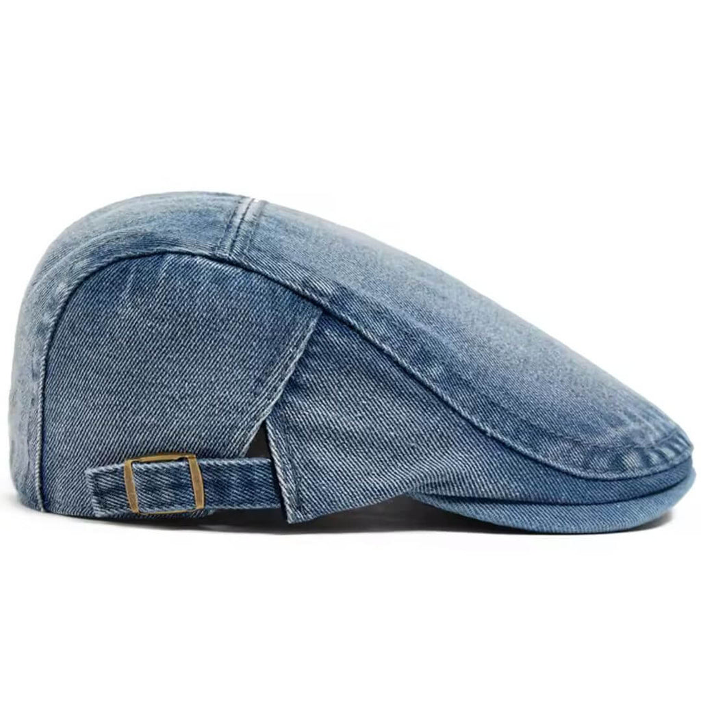 Schiebermütze uit Denim — VERDEN