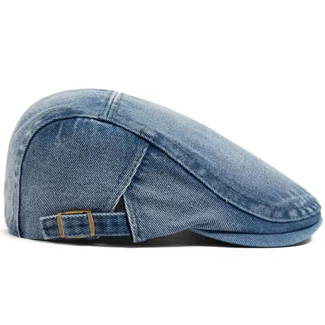 Schiebermütze uit Denim — VERDEN