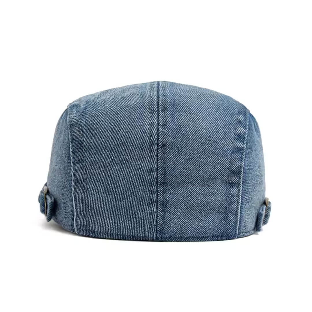 Schiebermütze uit Denim — VERDEN