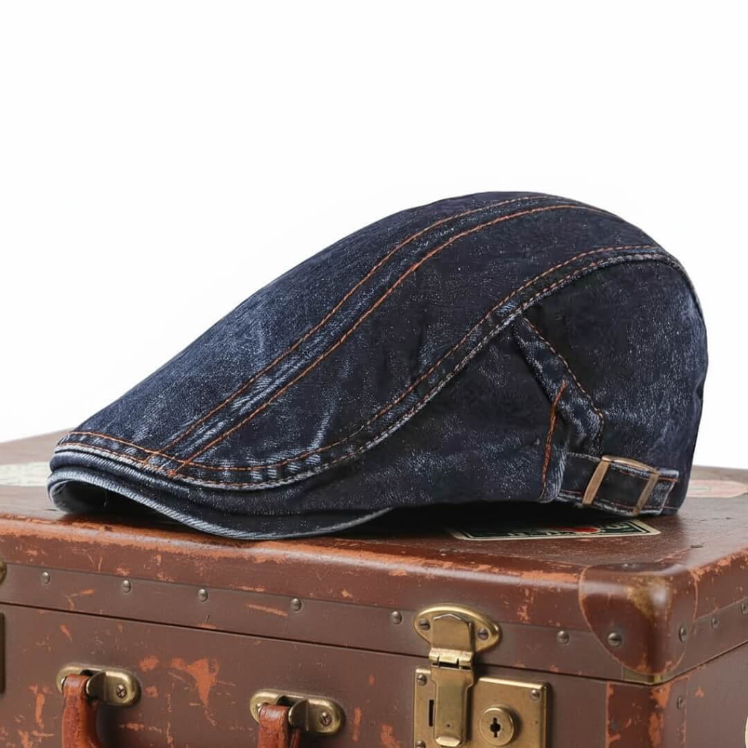 Denim Schippermuts — PLOEN