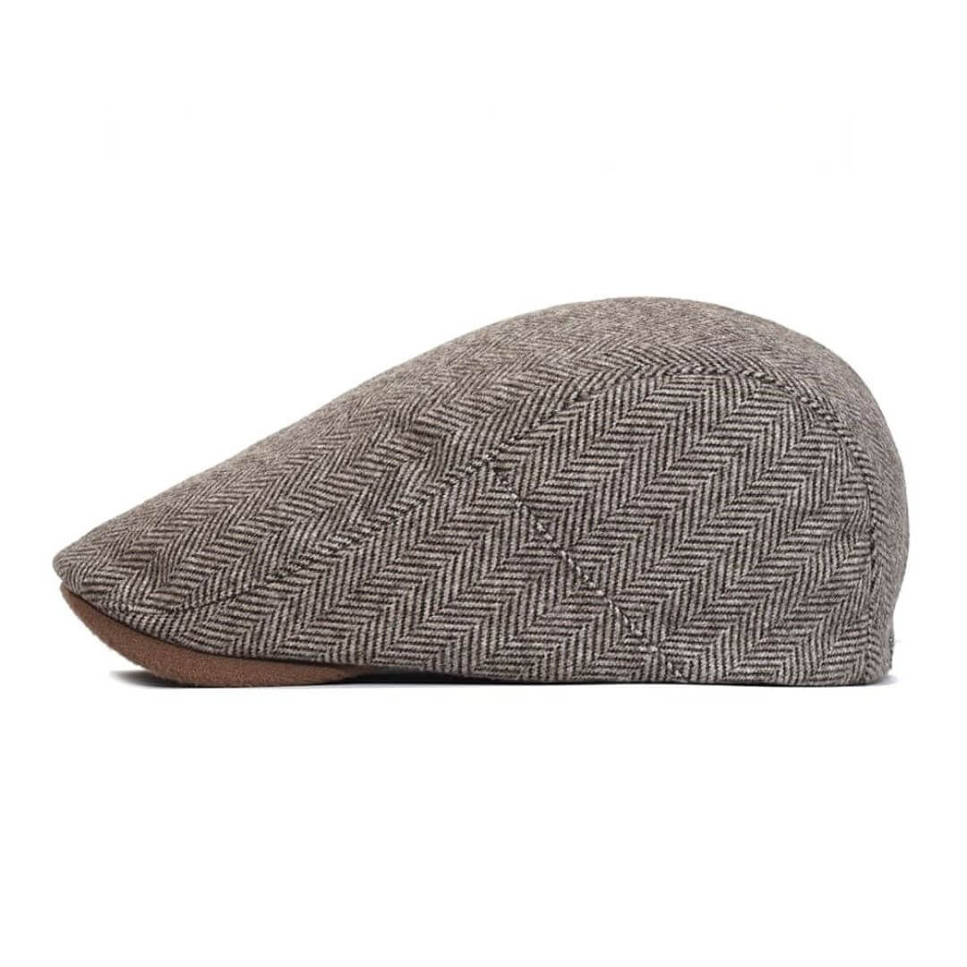 Visgraat Ivy Cap van Wol — HETTSTEDT
