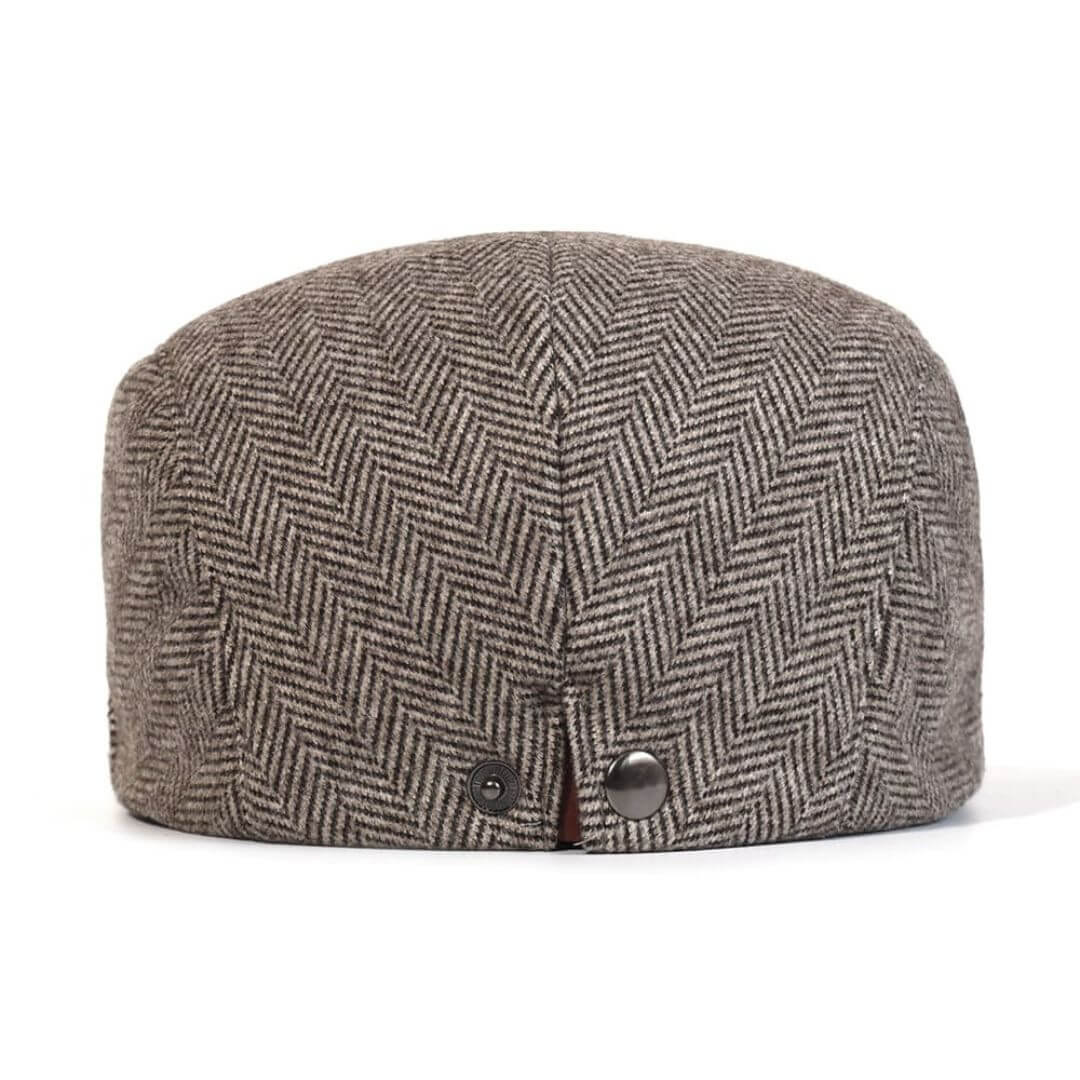 Visgraat Ivy Cap van Wol — HETTSTEDT