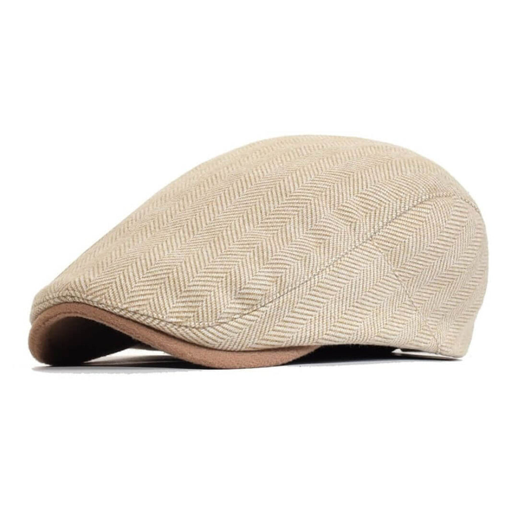 Visgraat Ivy Cap van Wol — HETTSTEDT