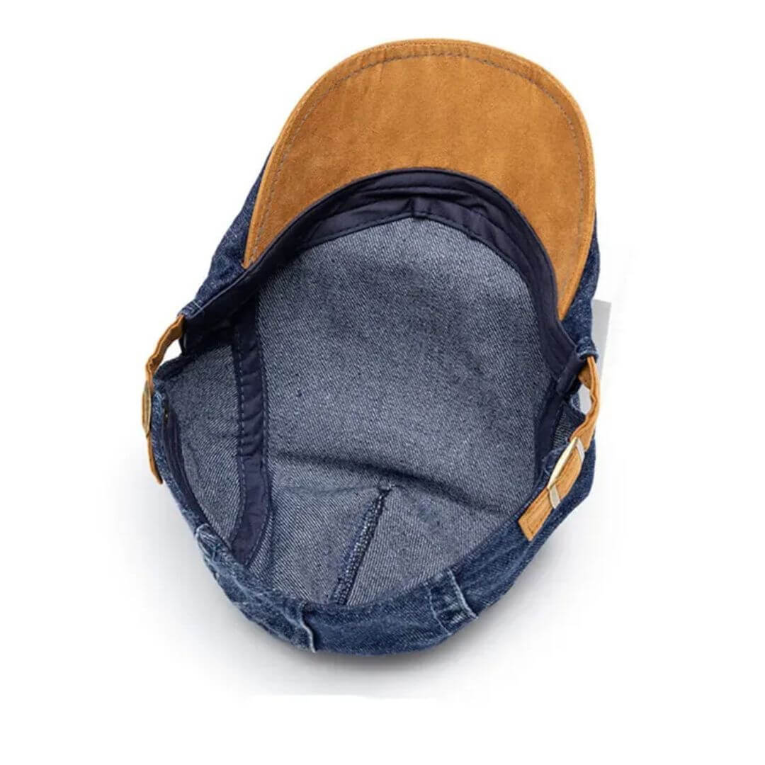 Schiebermütze van Denim — BENSHEIM