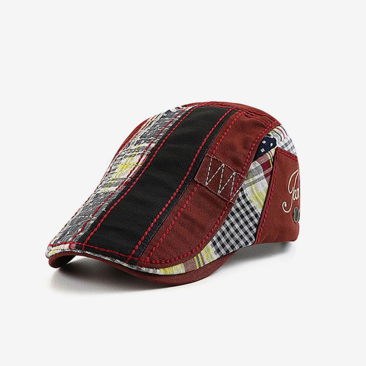 Patchwork-platpet van katoen — PEGNITZ