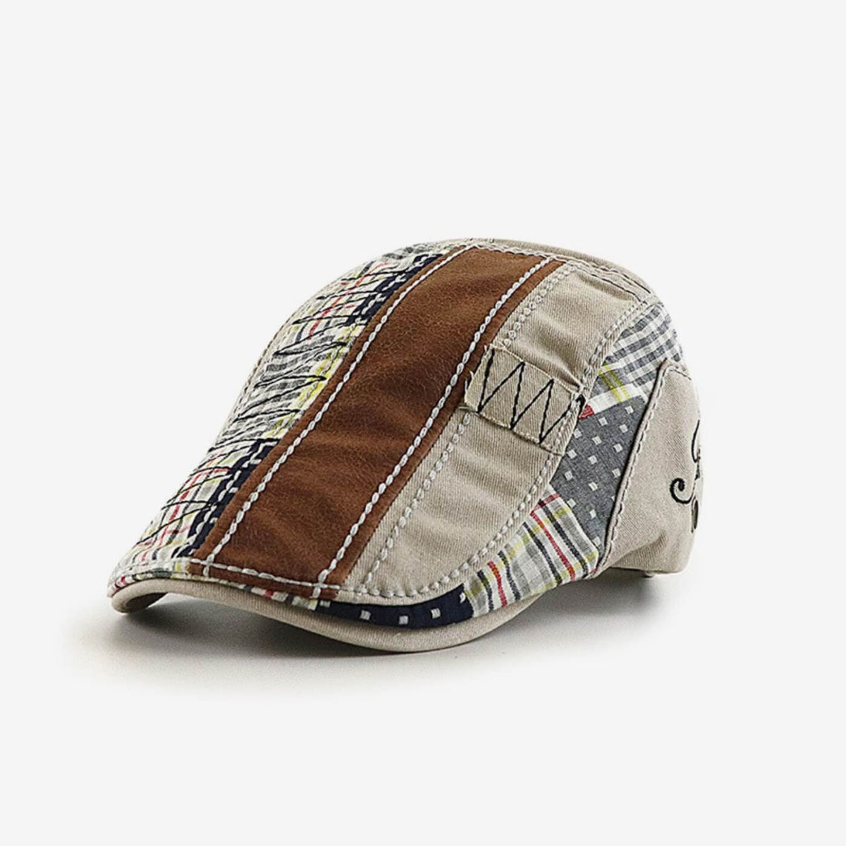 Patchwork-platpet van katoen — PEGNITZ