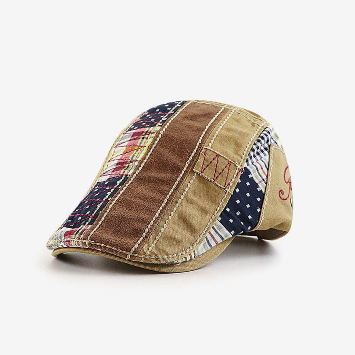 Patchwork-platpet van katoen — PEGNITZ