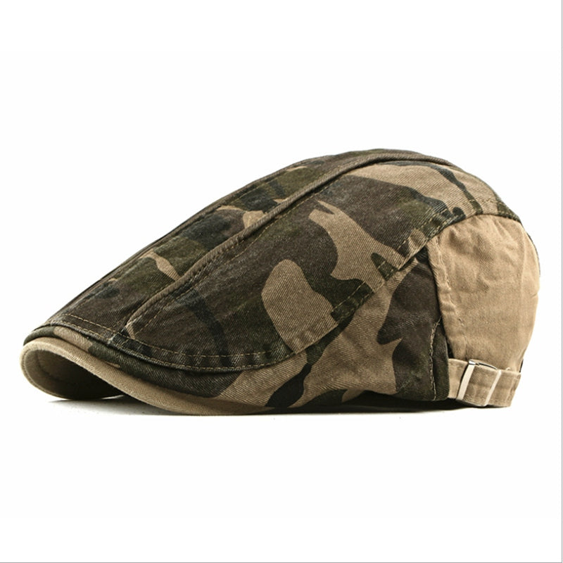 Camouflage-berdriver cap van katoen — TREFFURT