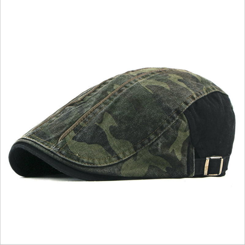 Camouflage-berdriver cap van katoen — TREFFURT