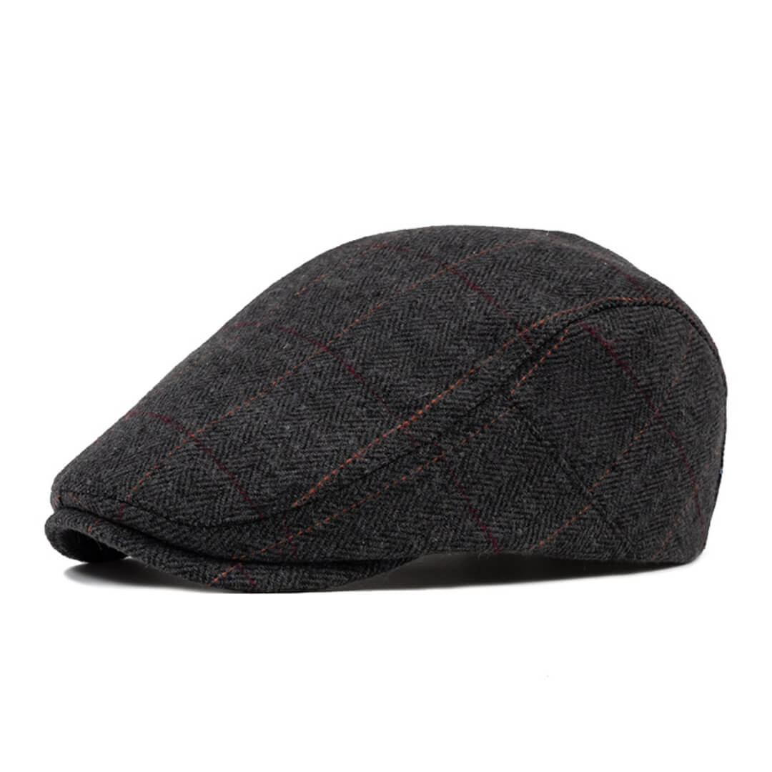 Schiebermütze van Tweed — SAARBURG