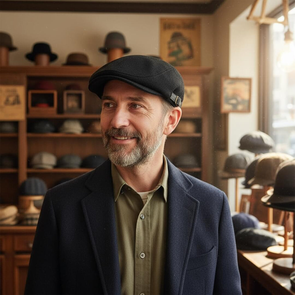 Schiebermütze van een wolmix — RATZEBURG