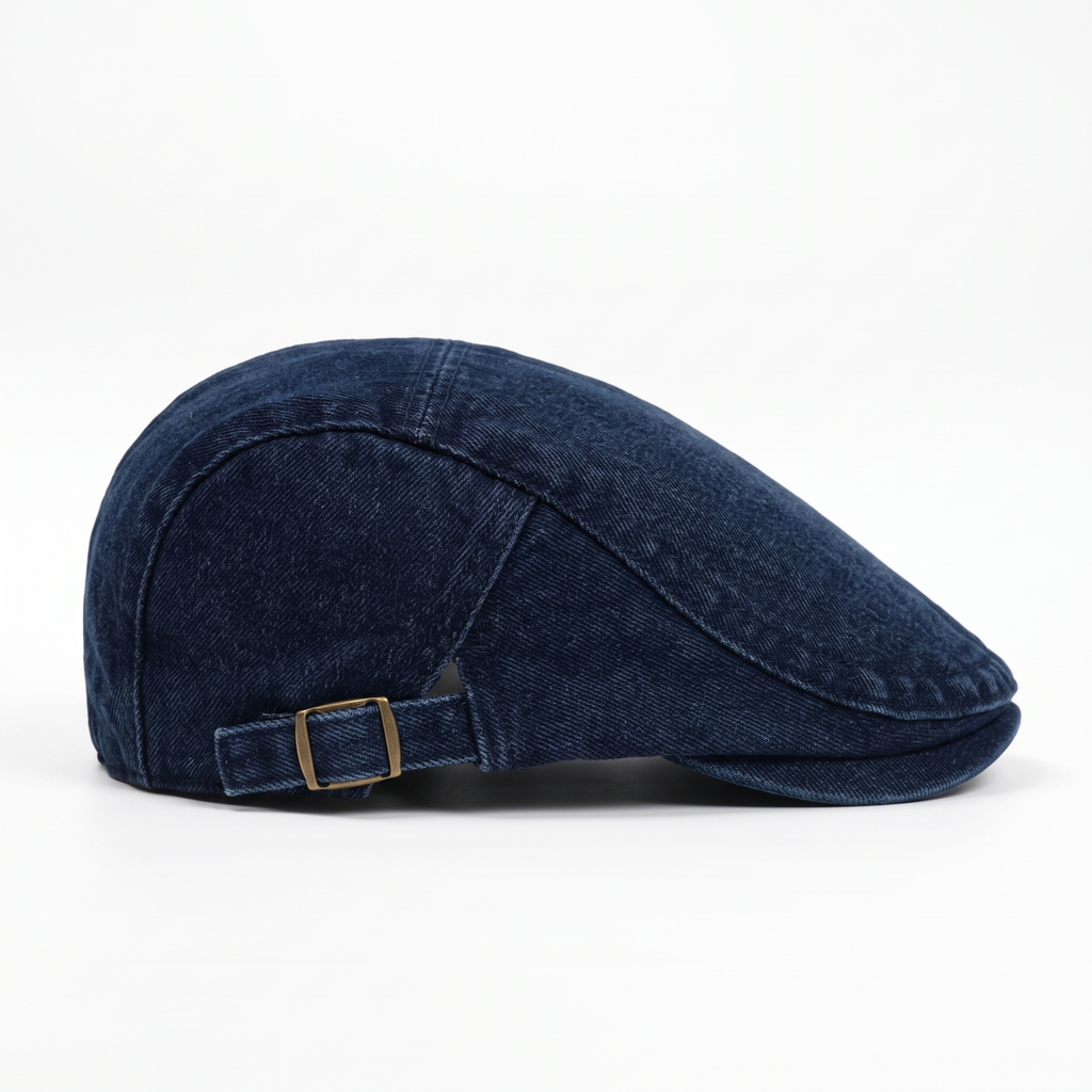 Schiebermütze uit Denim — VERDEN