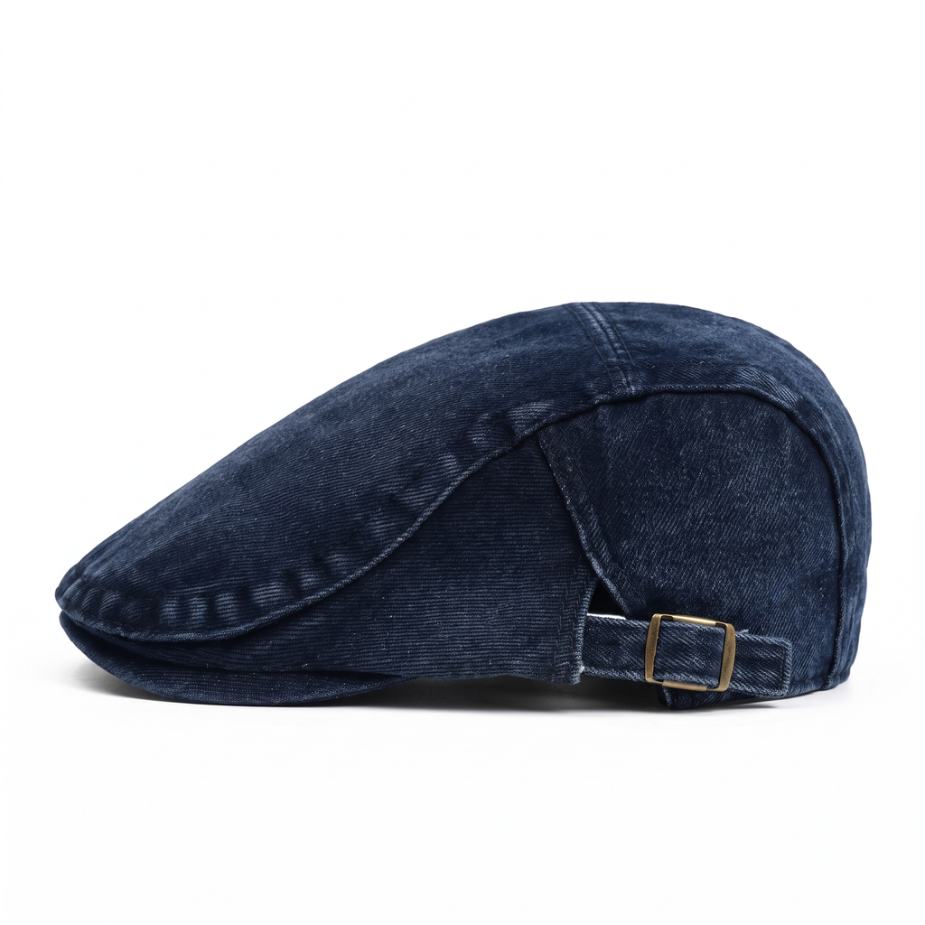 Schiebermütze uit Denim — VERDEN