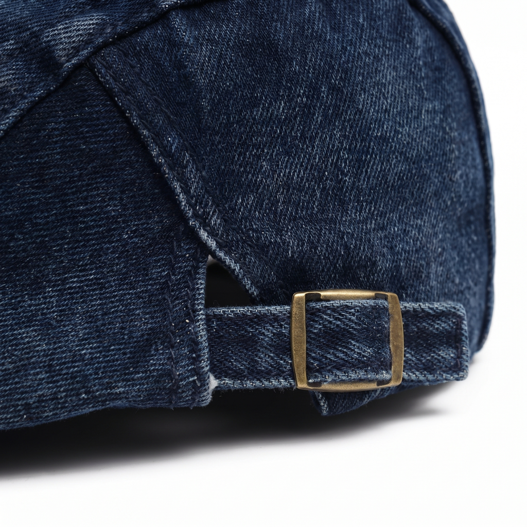 Schiebermütze uit Denim — VERDEN