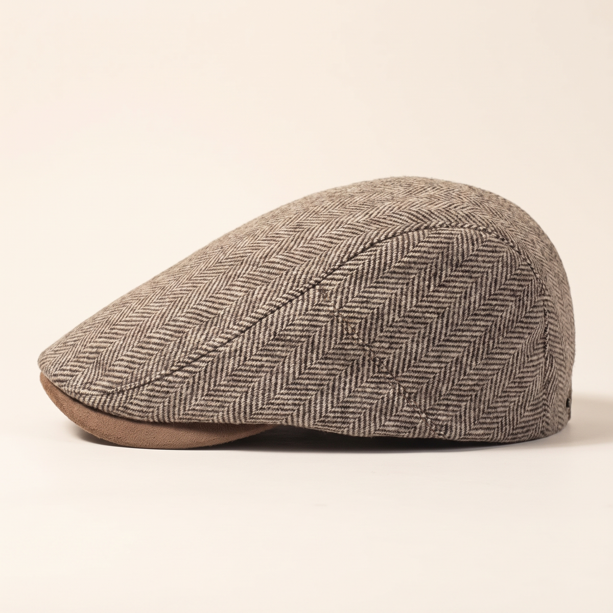 Visgraat Ivy Cap van Wol — HETTSTEDT