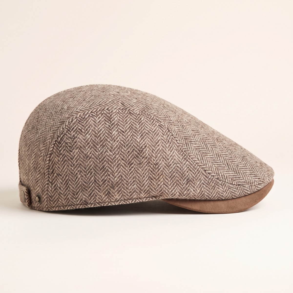 Visgraat Ivy Cap van Wol — HETTSTEDT