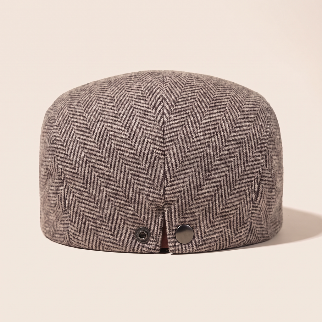 Visgraat Ivy Cap van Wol — HETTSTEDT