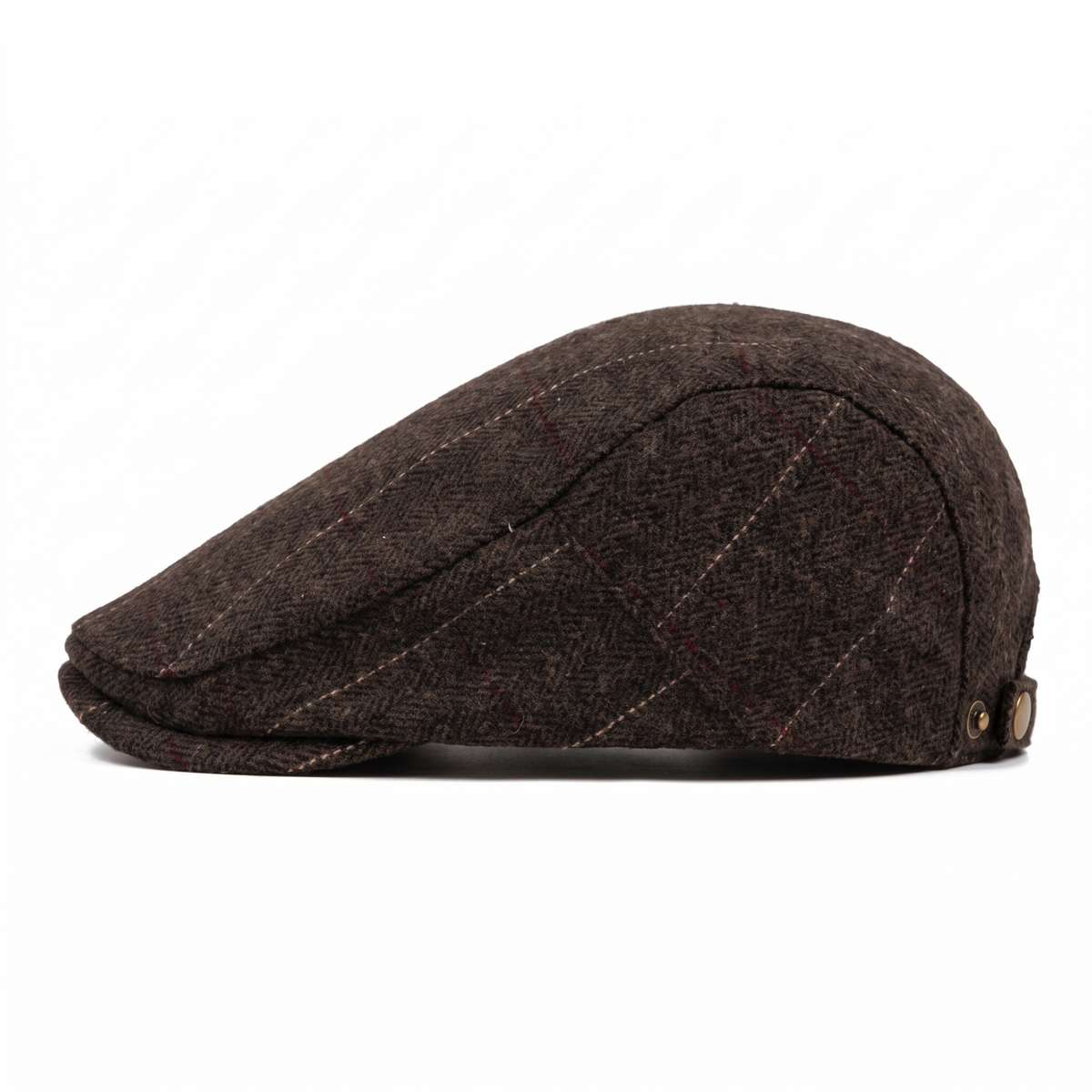 Schiebermütze van Tweed — SAARBURG
